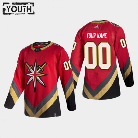 Dětské Hokejový Dres Vegas Golden Knights Dresy Personalizované 2020-21 Reverse Retro Authentic